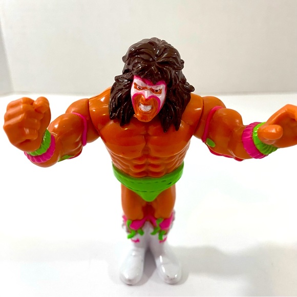 Ultimate warrior 1990 vintage wrestler Hasbro Preowned condition-see pictures - Picture 1 of 9